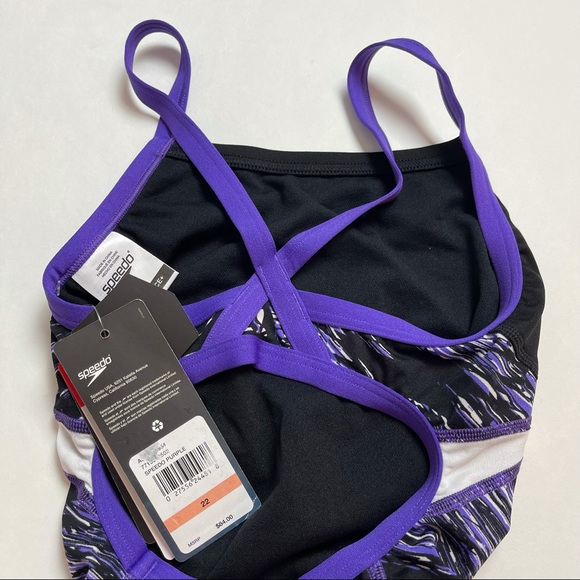 Speedo Women's Swimsuit One Piece Endurance+ Flyback Size 22 - Picture 5 of 8
